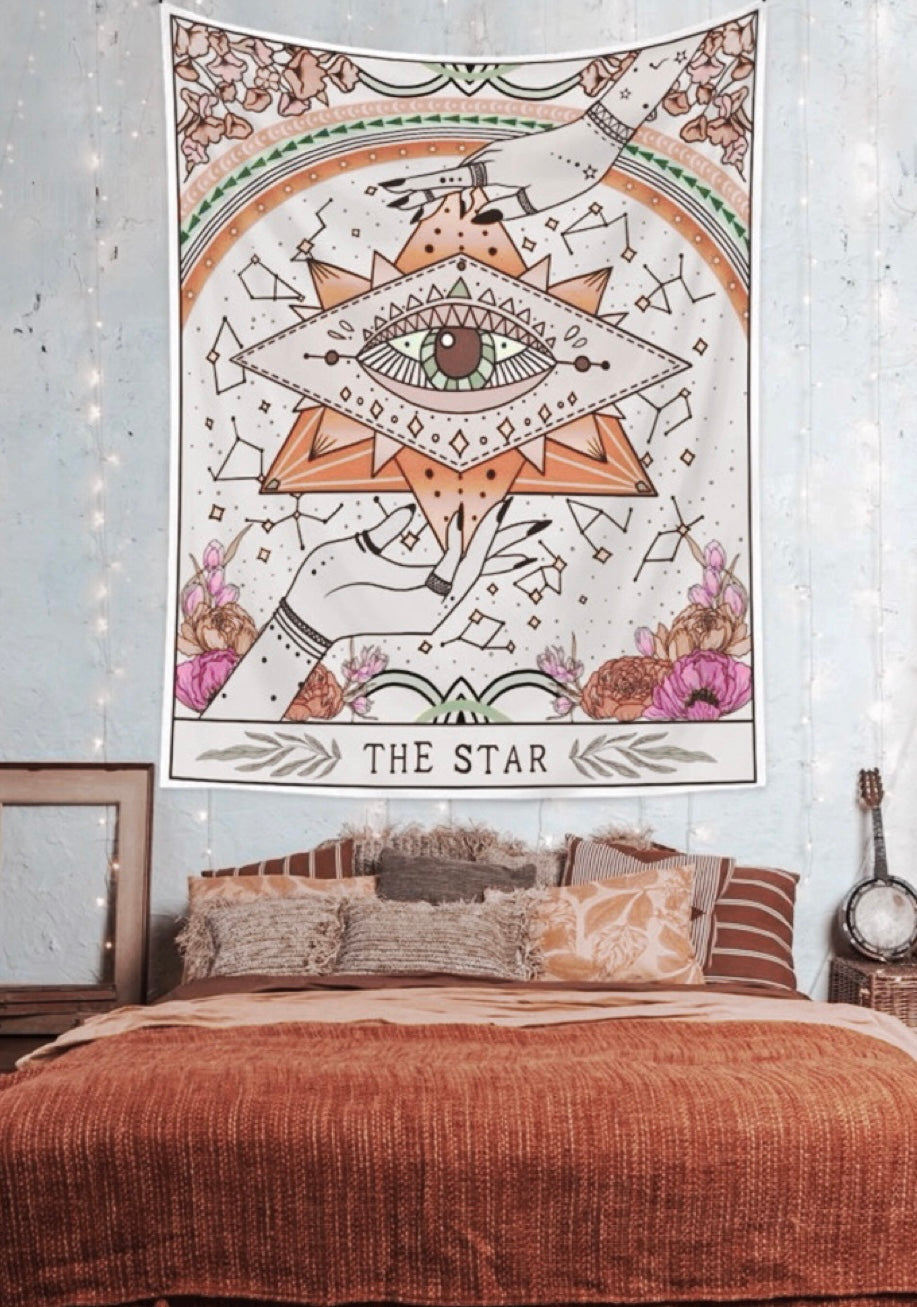 Tarot wall tapestry